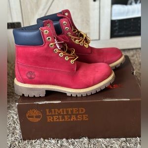 LIMITED RELEASE RED TIMBERLANDS